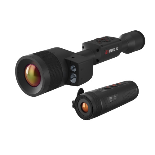 ATN THOR 5 LRF Thermal Scope with BlazeTrek 619 Viewer and 2-20X Magnification