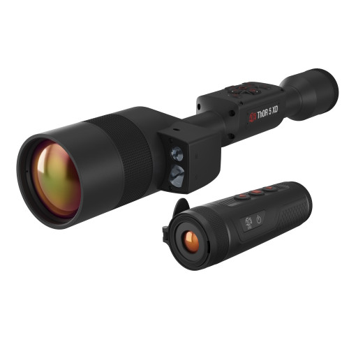 ATN THOR 5 LRF Thermal Scope with BlazeTrek 619 Viewer, 3-30X Magnification, 1280x1024 Resolution