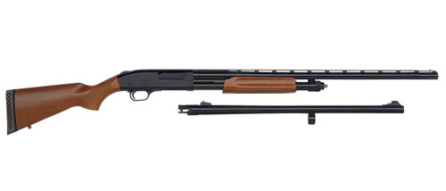 Mossberg 835 Wood Combo 12 Gauge Pump Action Shotgun with 2-Barrel Set