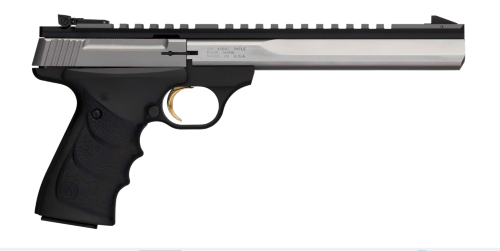 Browning Buck Mark Contour Stainless Semi-Auto Pistol 22 LR with 10-Round Magazine