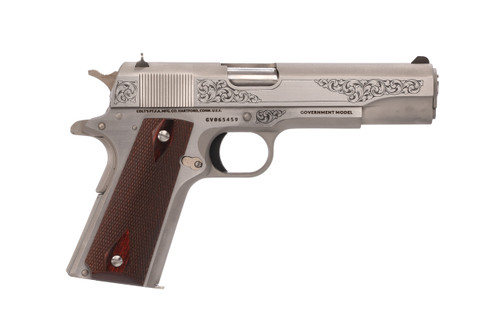 Colt 1911 Government Classic .45 ACP Semi-Auto Pistol with Hand Engraving