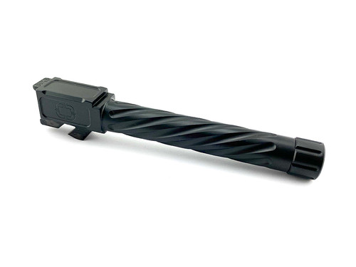 Shadow Systems DR920 Barrel 9mm Flat Spiral Fluted Black Nitride for G19/17 (Gen 5)