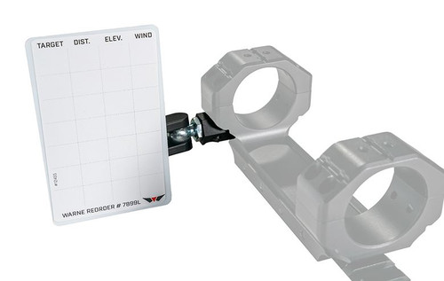 Warne Skyline Delta Card Holder Model 7854M  Matte Finish for Precision Mounts