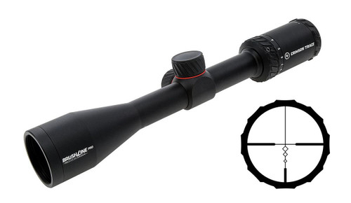 Crimson Trace Brushline Pro 3-9x40 Riflescope with BDC Muzzleloader Reticle