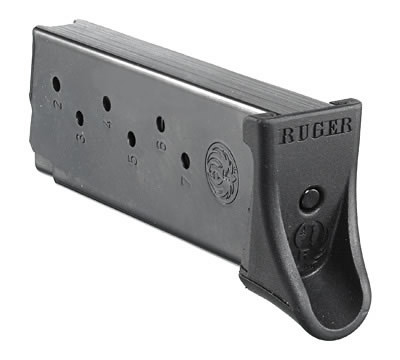 Ruger EC9S 9mm Magazine with 7-Round Capacity and Flat & Extended Floorplates