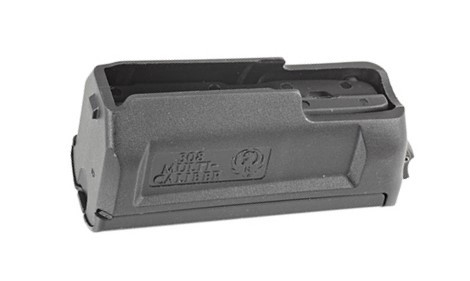 Ruger American Short Action Magazine Part 90689 - 4-Round Black Rifle Magazine