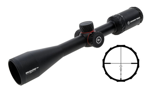 Crimson Trace Brushline Pro 3-12x42 Riflescope with BDC Pro Reticle and Side Focus