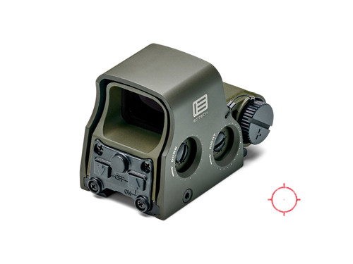 EO Tech XPS2-0ODGRN Compact Red Dot Sight with 1 MOA Dot and 65 MOA Ring in Olive Drab Green