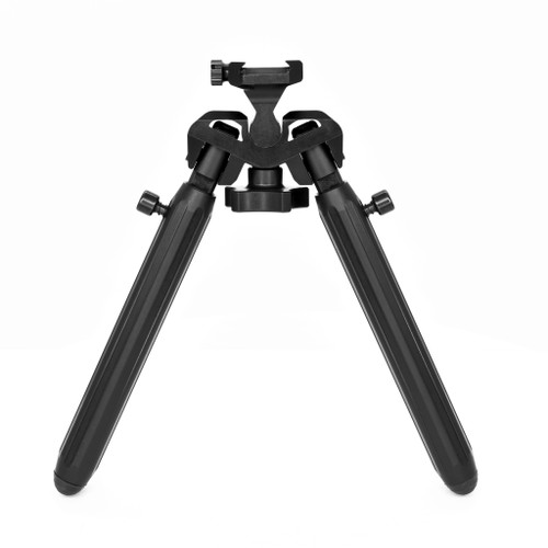 Warne Vapor Bipod V7933M - Picatinny Rail Mount with Eight Height Positions, Black Anodized Aluminum