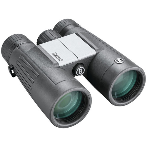 Bushnell Powerview 2 10x42 Black Binoculars - Compact Optic with Multi-Coated Lenses
