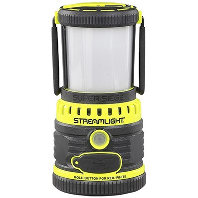 Streamlight Super Siege Yellow Lantern with 1100 Lumens and Rechargeable Lithium Ion Battery