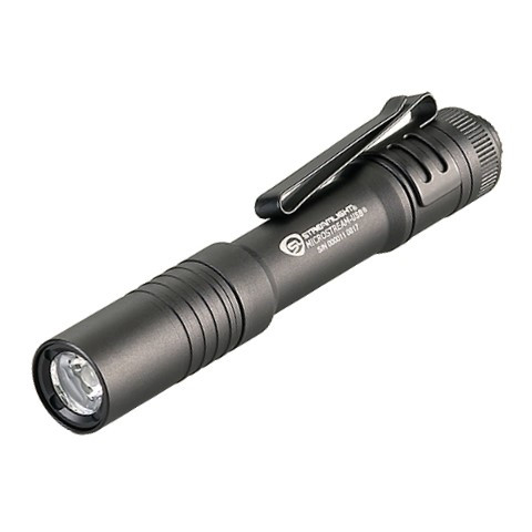 Streamlight MicroStream USB Pocket Light Model 66601 - 250 Lumens, Black Finish