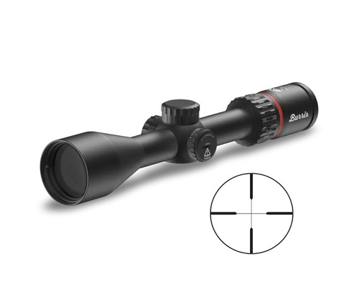 Burris Optics Fullfield 3-12x42mm Plex Rifle Scope with Capped Turrets