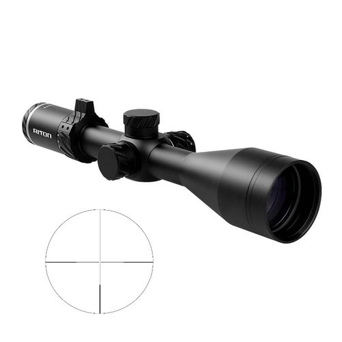 Riton Optics 3 Primal 3-12x56mm Matte Rifle Scope with RDH Illuminated Reticle