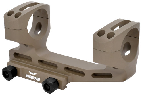 Warne MSR Long Range Mount with 1-Inch Main Tube and 20 MOA in Flat Dark Earth