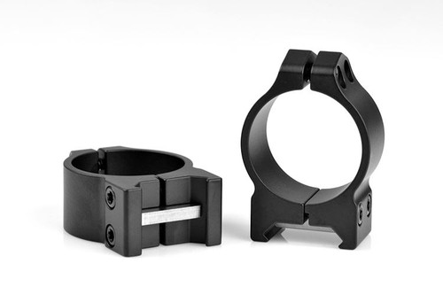 Warne Maxima Rings 30mm Low Mount - Matte Finish for Picatinny & Weaver Bases