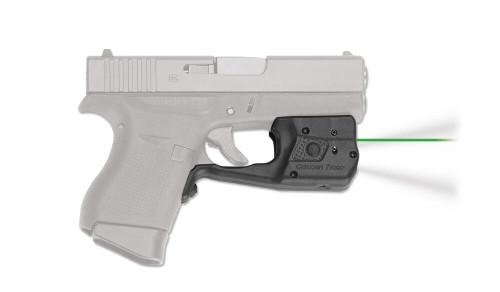 Crimson Trace Laserguard Pro Glock 42 Laser Sight with Green Laser and 150 Lumen White LED