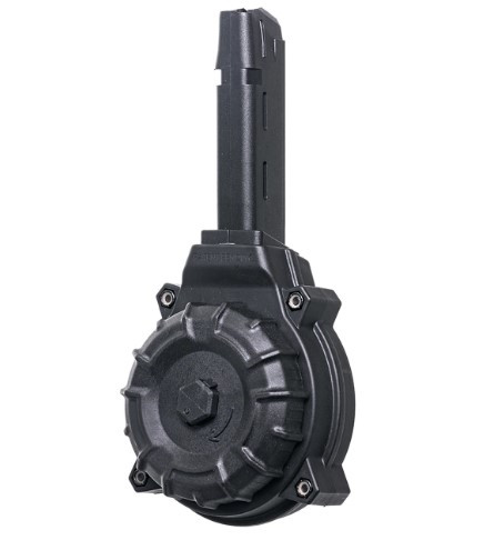 ProMag Glock 17/19 9mm 50-Round Drum Magazine - Durable Polymer Accessory for Reliable Firepower