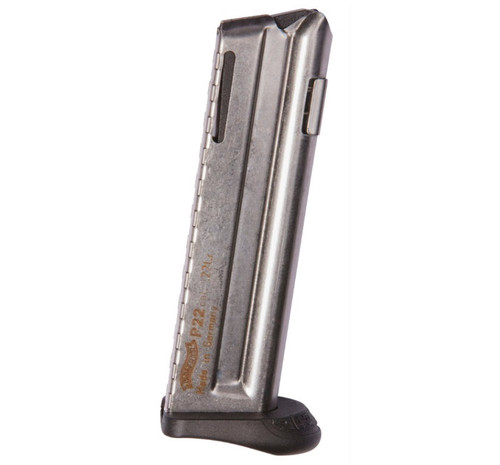 Walther Arms P22 Magazine with Fingerrest - 10 Round Capacity for .22 LR Pistols