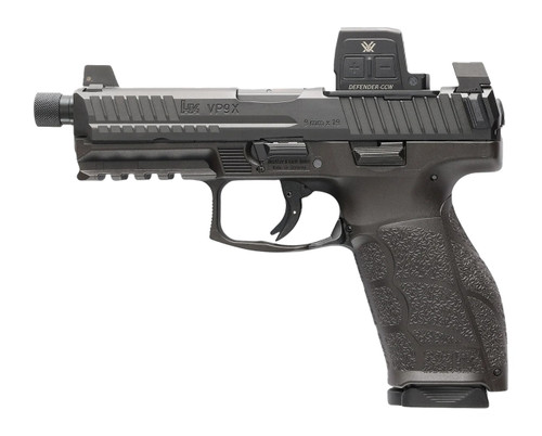 HK VP9A1X 9mm Pistol with Optics-Ready Tactic Pack, Model 81001364