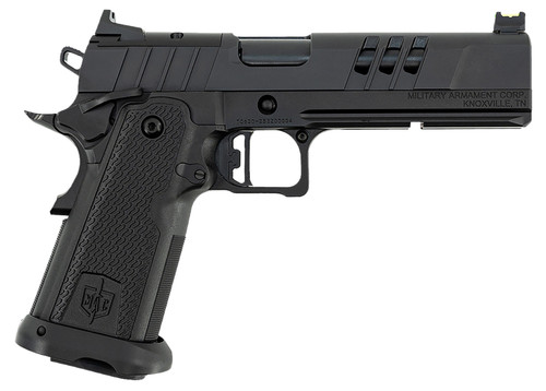 MAC 12500011 MAC 9 DSD 9mm Luger Pistol with 5-Inch Barrel and Optic Cut Steel Slide