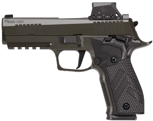 Sig Sauer P226 9mm Legion Gray Cerakote with Hogue G10 Grips - Part 226X9LEGIONSAORXSL