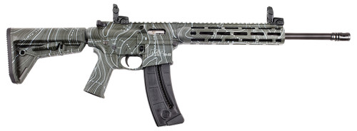 Smith & Wesson M&P15-22 Sport Rifle with 16.5-Inch Barrel, OD Green, Model 14469