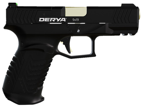 Derya Firearms DY9 9mm Semi-Auto Pistol with 4.02-inch Barrel and 10-Round Capacity