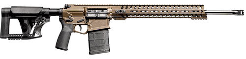Patriot Ordnance Factory POF 01738 Prescott 6.5 Creedmoor Semi-Auto Rifle with 20-Inch Barrel and Black Cerakote Finish