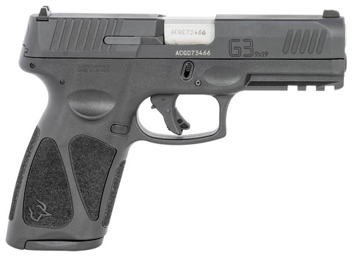 Taurus G3 MA 9mm Luger 4-inch Barrel Semi-Automatic Pistol with Polymer Frame and Adjustable Sights