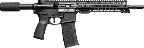 Patriot Ordnance Factory POF 01801 Minuteman Semi-Auto Rifle in 5.56 NATO with 10.5-inch Barrel, Black Synthetic Stock
