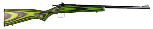 Crickett KSA2231 Youth .22 LR Bolt Action Rifle with Green Laminate Stock and 16.12-inch Barrel
