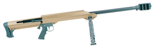 Barrett 13272 M99 Heavy Barrel Rifle in 416 Barrett with Flat Dark Earth Cerakote Finish and Fixed Synthetic Stock