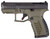 DERYA Firearms 10L.DY9Z.TTODG.TR 9mm Luger Striker Fire Pistol with OD Green Finish