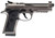 Beretta USA J92XPCO21 92X PCO Full Size 9mm Luger Pistol with Optic Ready Steel Slide
