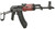 Century Arms WASR-10UF 7.62x39mm Rifle with Underfolding Stock and Red AKM Pattern Furniture