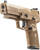 FN Five-Seven MRD 5.7x28mm Semi-Auto Pistol with Flat Dark Earth Finish - Part #66101275