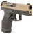 HK VP9F H267 9mm Luger Full-Size Pistol with Optic Ready Slide and Interchangeable Grips