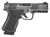 Black Rain Frontline+ FLP-9MM-GMGB 9mm Compact Pistol with 4-Inch Barrel and Gun Metal Gray Finish