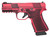 Black Rain Ordnance FLP9MMRB Frontline+ 9mm Compact Pistol with Firehouse Red Battleworn Finish and 4-inch Barrel