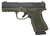 Black Rain Ordnance FL9MMODBLK Compact 9mm Pistol with OD Green Cerakote Finish and 4-inch Stainless Steel Slide