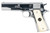 OAKS WHOLESALE DIST/IVER IVER 1911A138CHRWP 38 Super 5-inch Stainless Steel Pistol with Pearl Grips