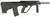 Steyr AUG M2BLKEXT300 16-Inch Black Synthetic Stock Rifle with 300 Blackout Caliber