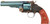 Taylors & Company Schofield Top Break Revolver in 44-40 Win with 7-inch Charcoal Blued Barrel