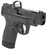 Smith & Wesson Performance Center M&P Shield Plus 9mm with Crimson Trace Red Dot, 4-Inch Ported Barrel, Matte Black Finish