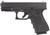 Glock G23 Gen3 Compact 40 S&W Pistol with Fixed Sights and 4.02-inch Barrel
