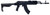 Riley Defense Inc RAK103MFT RAK47 Tactical 7.62x39mm Semi-Auto Rifle with Collapsible MFT Stock and Threaded Barrel