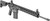 Springfield Armory ST VICTR Model 308 Rifle with 20-Inch Barrel, Black Stock