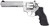 Ruger GP100 Medium Frame .357 Magnum Revolver with 6-Inch Satin Stainless Steel Barrel and Hogue Monogrip  Model 1707