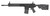 LWRCI REPR MKII 7.62x51mm NATO Rifle with 16-Inch Threaded Barrel and Black Cerakote Finish